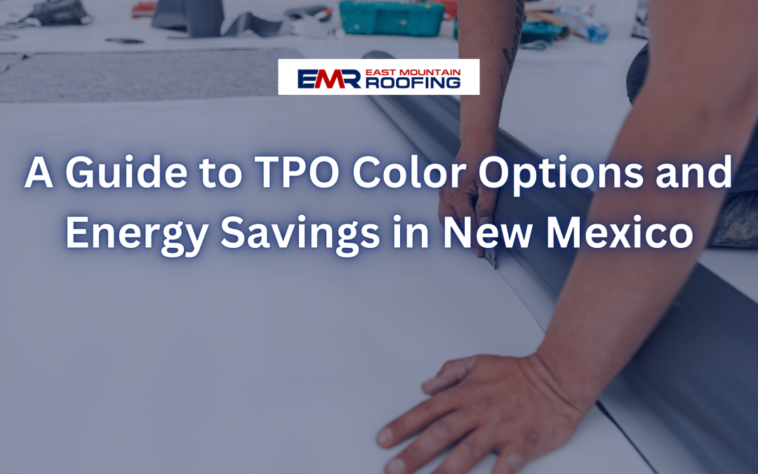 A Guide to TPO Color Options and Energy Savings in New Mexico