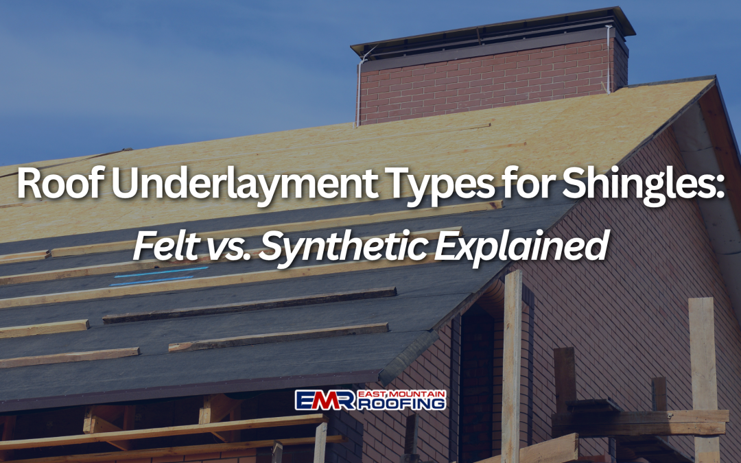 Roof Underlayment Types for Shingles: Felt vs. Synthetic Explained