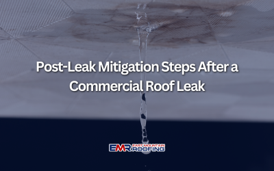 Post-Leak Mitigation Steps After a Commercial Roof Leak